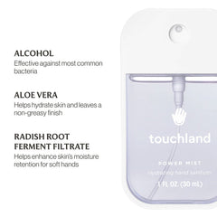 Touchland - Vanilla Blossom Power Mist Hydrating Hand Sanitizer