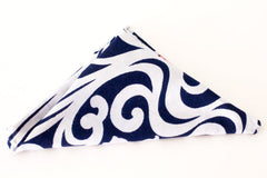 Tropical Floral Navy Cotton Pocket Square by Put This On