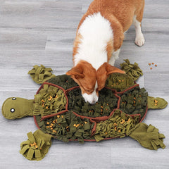 Gadget Gerbil Turtle Shaped Dog Snuffle Mat