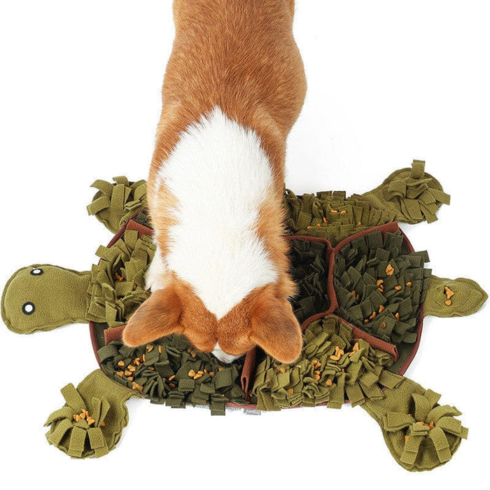 Gadget Gerbil Turtle Shaped Dog Snuffle Mat
