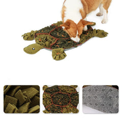 Gadget Gerbil Turtle Shaped Dog Snuffle Mat