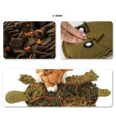 Gadget Gerbil Turtle Shaped Dog Snuffle Mat