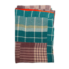 Vintage Kantha Reversible Cotton Throw Blanket (9D)