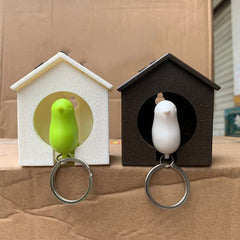 Gadget Gerbil Wall Mounted Birdhouse Key Hook