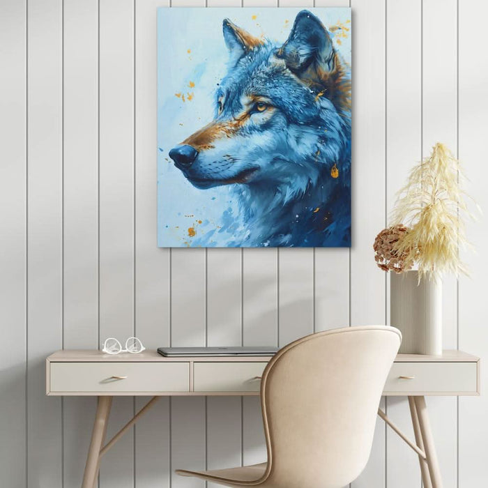 Watercolor Wolf - Luxury Wall Art