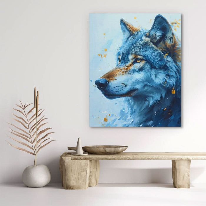 Watercolor Wolf - Luxury Wall Art