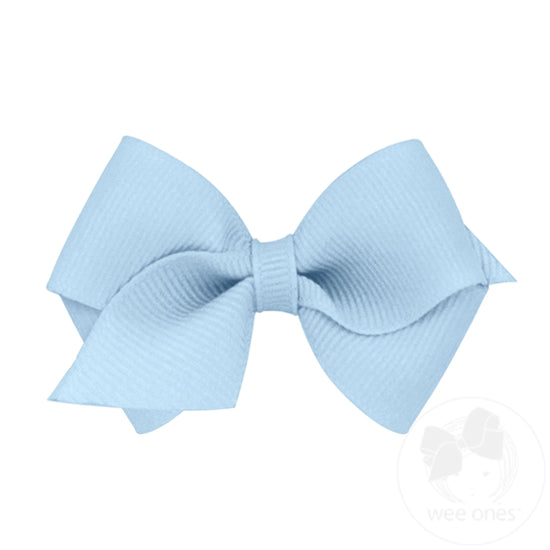 Wee Ones Wee Basic Grosgrain Bow - Multiple Colors!