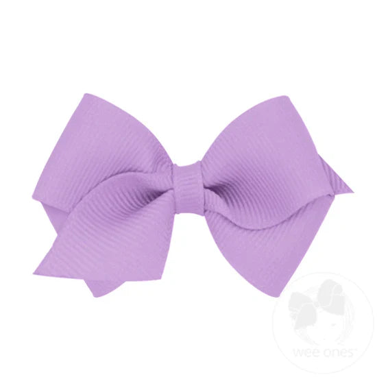 Wee Ones Wee Basic Grosgrain Bow - Multiple Colors!
