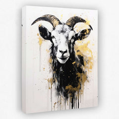 White Goat - Luxury Wall Art