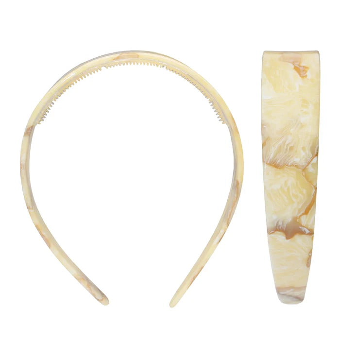 Wide Starlet Headband (Chantilly)