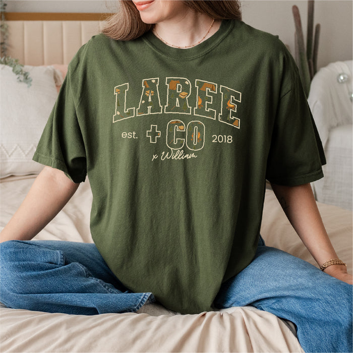 William LC Pattern Tee