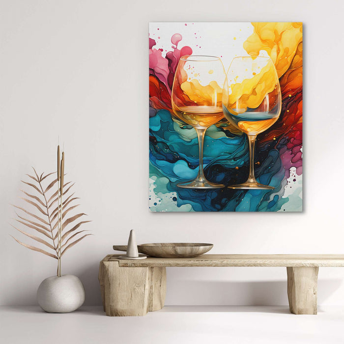 Wine Splash - Luxury Wall Art