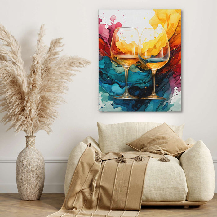 Wine Splash - Luxury Wall Art