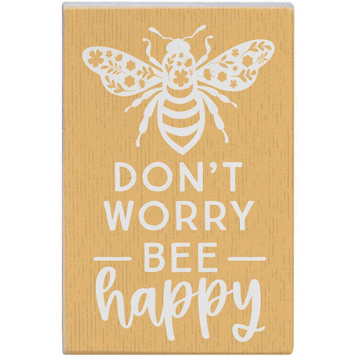 Worry Be Happy - Small Talk Rectangle