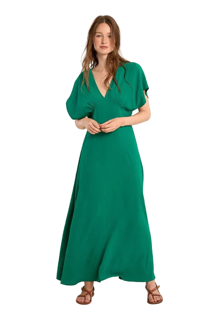 Woven Dress (Green)
