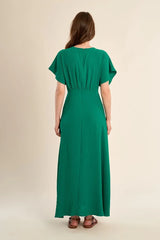 Woven Dress (Green)