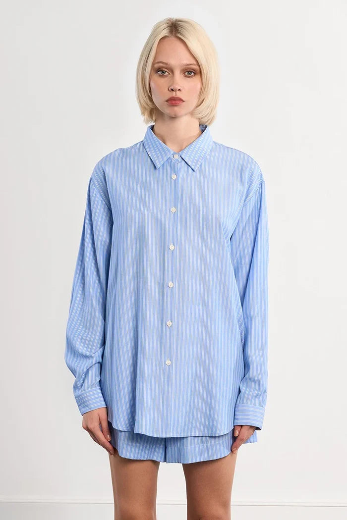 Woven Shirt (Blue)