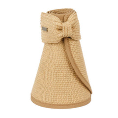 Wrap Around Roll Up Visor Hat with Bow -  Epoch Hats Visor Cap Epoch Hats